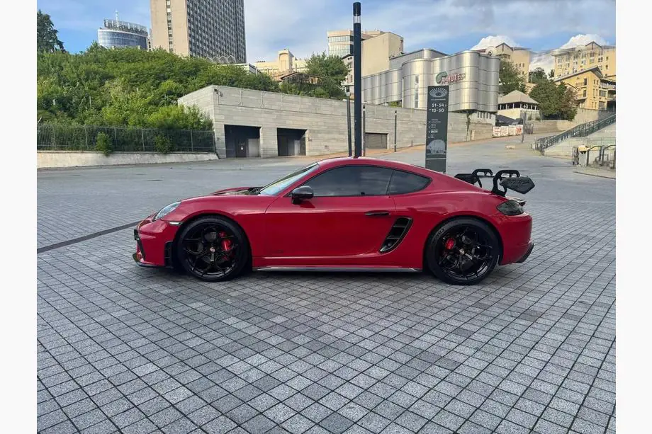 Porsche Boxster/Cayman 982 (718) 2016- Seitenschweller V3 (2016-2019, Carbon) Image
