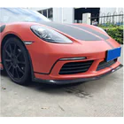 Porsche Boxster/Cayman 982 (718) 2016- Frontstoßstange Lippe V2 Aufsatz (2016-2019, Carbon) Foto 4