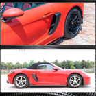 Porsche Boxster/Cayman 982 (718) 2016- Heckflügel Abdeckungen (2016-2019, Carbon) Foto 3