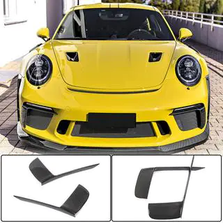 Frontstoßstangenaufsätze V2 (für GT3 (RS) 2017-2019, Carbon) Foto 1