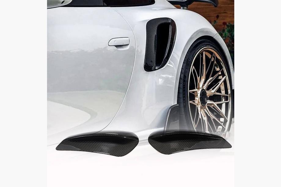 Porsche 911 (992) 2018– Carbon Abdeckungen für hintere Kotflügel (für Carrera/Targa) Image