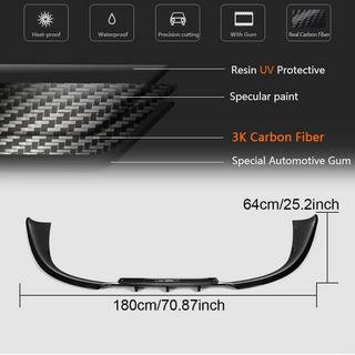 Heckdiffusor für Carrera/Targa, Carbon Foto 4