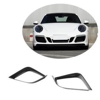 Carbon Frontstoßstangen Abdeckungen für Carrera 4 GTS 2017-2018 Porsche 911 (991) 2011–2019 Foto 1