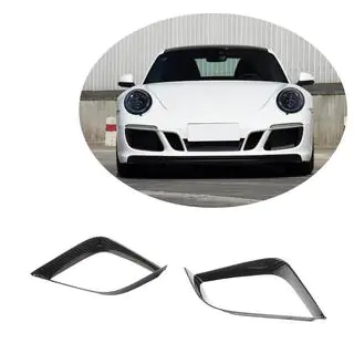 Carbon Frontstoßstangen Abdeckungen für Carrera 4 GTS 2017-2018 Foto 1