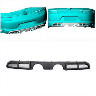 Heckdiffusor für Carrera 4 GTS 2017-2018, Carbon Porsche 911 (991) 2011–2019 Foto 2