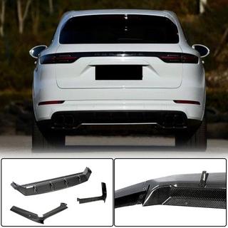 Heckdiffusor für Heckstoßstange (2018-2023, Carbon) Porsche Cayenne 2018- Foto 1