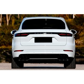 Heckdiffusor für Heckstoßstange (2018-2023, Carbon) Porsche Cayenne 2018- Foto 2