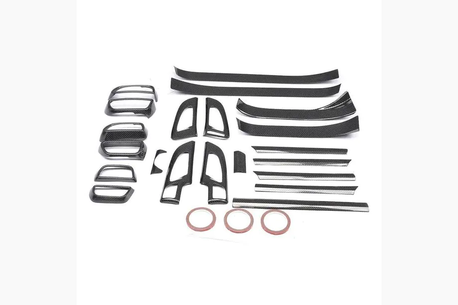 Porsche Cayenne 2010-2017 Set Carbon-Innenraumblenden (2015-2018) Image