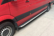 Mercedes Sprinter W906 2006–2018 Trittbretter Fullmond (2 Stk, Alu) Foto 2