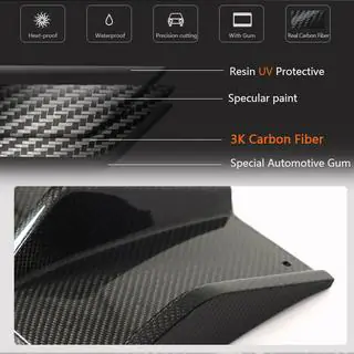 Heckdiffusor V1 (2021+, Carbon) Foto 3