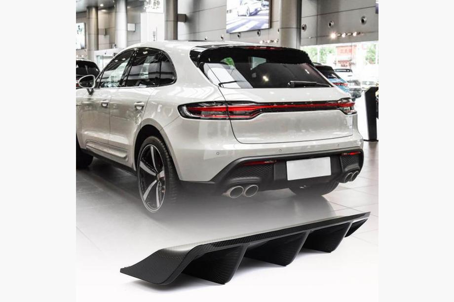 Porsche Macan 2014-2024 Heckdiffusor V1 (2021+, Carbon) Foto 1
