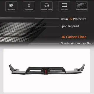 Heckdiffusor V2 (2021+, Carbon) Foto 4