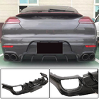 Porsche Panamera 2009-2016 Heckdiffusor Stoßstange (2013-2016, Carbon) Foto 1