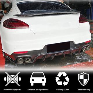 Heckdiffusor Stoßstange (2013-2016, Carbon) Porsche Panamera 2009-2016 Foto 2