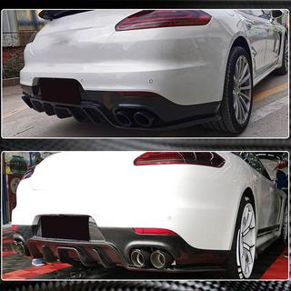 Heckdiffusor Stoßstange (2013-2016, Carbon) Porsche Panamera 2009-2016 Foto 4