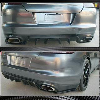 Heckdiffusor Stoßstange (2009-2013, Carbon) Porsche Panamera 2009-2016 Foto 3