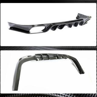 Heckdiffusor Stoßstange (2009-2013, Carbon) Porsche Panamera 2009-2016 Foto 4
