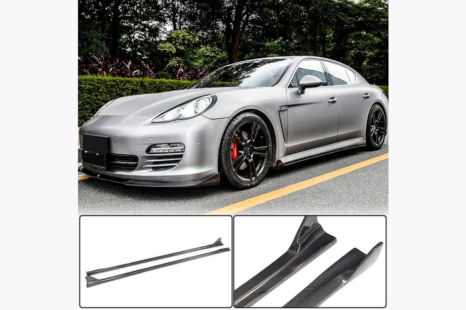 Porsche Panamera 2009-2016 Seitenschweller V2 (2009-2013, Carbon) Image