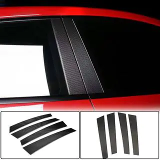 Carbon Türsäulen Abdeckungen (2016-2020) Porsche Panamera 2016-2023 Foto 1