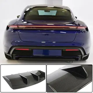Heckstoßstangendiffusor (für 2019-2024 Turbo S SD, Carbon) Foto 1