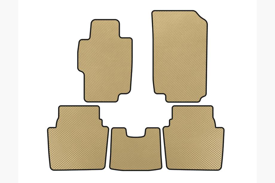 Honda Accord VII 2002-2007 EVA Fußmatten (SD, Beige) Image