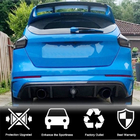 Ford Focus III 2011-2017 Heckdiffusor Stoßstange (für RS 2015-2017, Carbon) Foto 2