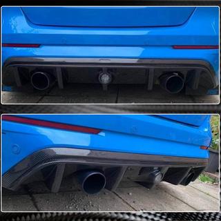 Heckdiffusor Stoßstange (für RS 2015-2017, Carbon) Foto 3