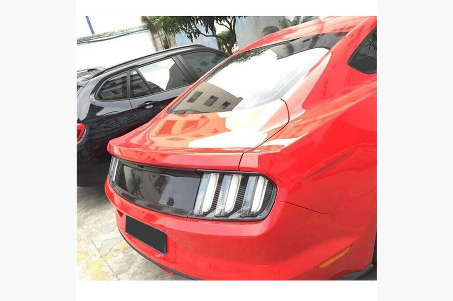 Ford Mustang 2015-2023 Heckleuchten Abdeckungen (2015-2017, Carbon) Foto 2