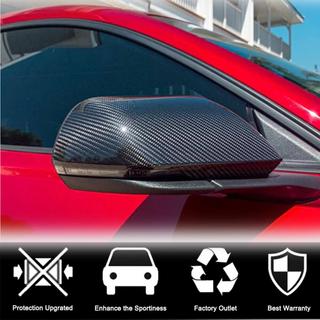 Spiegelabdeckungen V2 (für USA, Carbon) Ford Mustang 2015-2023 Foto 2