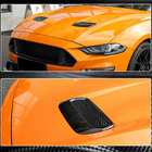 Ford Mustang 2015-2023 Motorhaubenabdeckung (2018-2023, Carbon) Foto 3