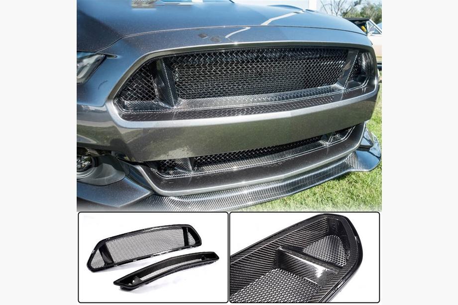 Ford Mustang 2015-2023 Kühlergrill (2015-2017, Carbon) Image