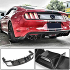 Ford Mustang 2015-2023 Heckdiffusor V1 (2015-2017, Carbon) Foto 1