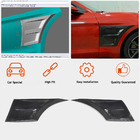 Ford Mustang 2015-2023 Kotflügelverkleidungen vorne (Carbon) Foto 2