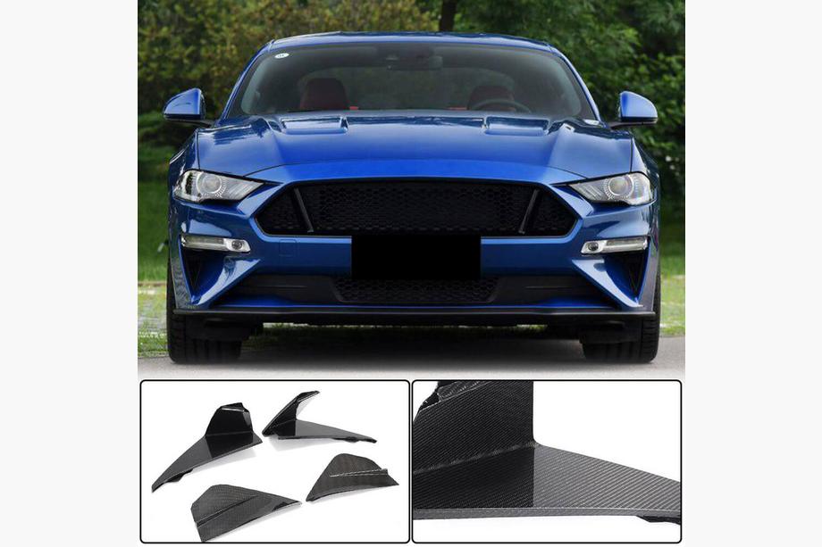 Ford Mustang 2015-2023 Abdeckungen für Nebelscheinwerfer (2018-2021, Carbon) Image