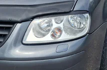 Volkswagen Caddy 2004-2010 Scheinwerferblenden (schwarz) Schwarz Glanz Foto 13