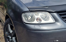 Volkswagen Caddy 2004-2010 Scheinwerferblenden (schwarz) Schwarz Matt Foto 11