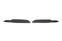 Volkswagen Caddy 2004-2010 Scheinwerferblenden (schwarz) Schwarz Glanz Foto 2