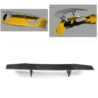 Spoiler V1 (2011-2013, Carbon) Ferrari 458 Italia 2009-2015 Foto 2
