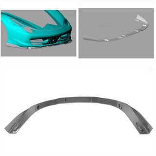 Frontstoßstange Lippe Aufsatz (2011-2013, Carbon) Ferrari 458 Italia 2009-2015 Foto 2