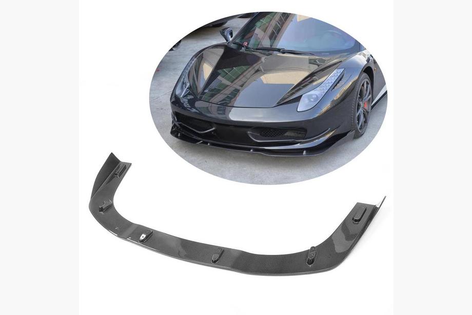 Ferrari 458 Italia 2009-2015 Frontstoßstange Lippe Aufsatz (2011-2013, Carbon) Image