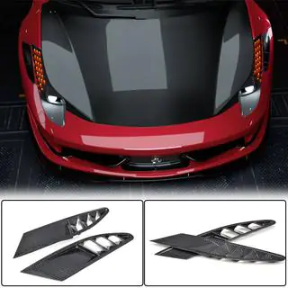 Frontstoßstangenaufsätze V1 (2011-2013, Carbon) Ferrari 458 Italia 2009-2015 Foto 1