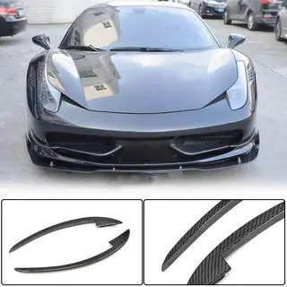Frontstoßstangenaufsätze V2 (2011-2013, Carbon) Ferrari 458 Italia 2009-2015 Foto 1