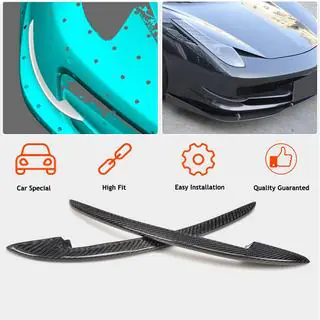 Frontstoßstangenaufsätze V2 (2011-2013, Carbon) Ferrari 458 Italia 2009-2015 Foto 2