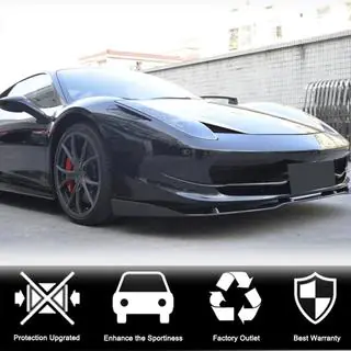 Frontstoßstangenaufsätze V2 (2011-2013, Carbon) Ferrari 458 Italia 2009-2015 Foto 3