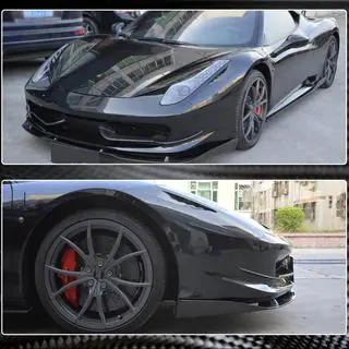 Frontstoßstangenaufsätze V2 (2011-2013, Carbon) Ferrari 458 Italia 2009-2015 Foto 4
