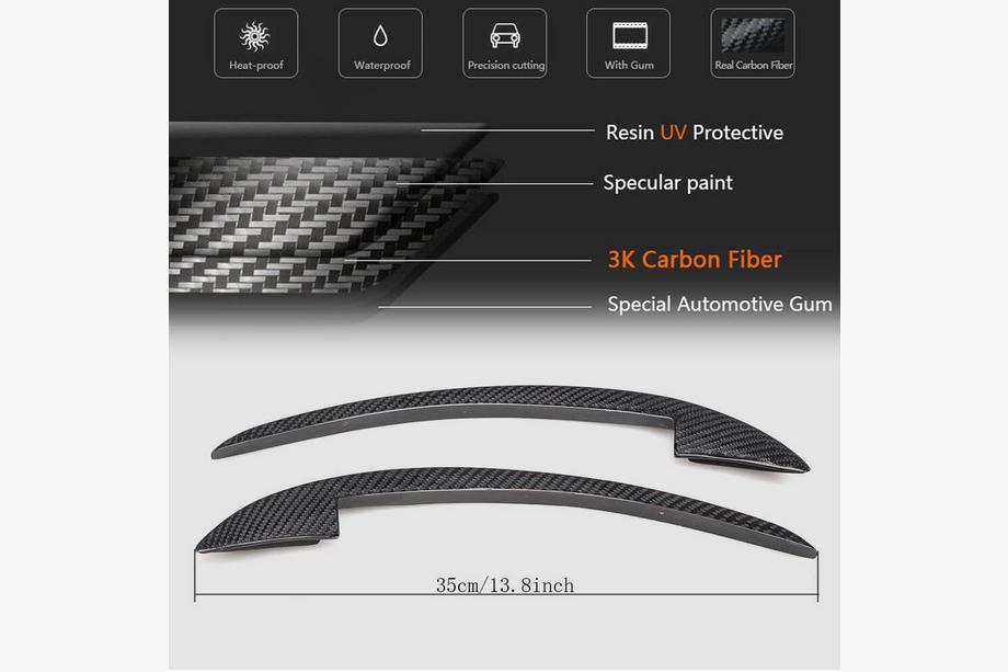 Ferrari 458 Italia 2009-2015 Frontstoßstangenaufsätze V2 (2011-2013, Carbon) Foto 6