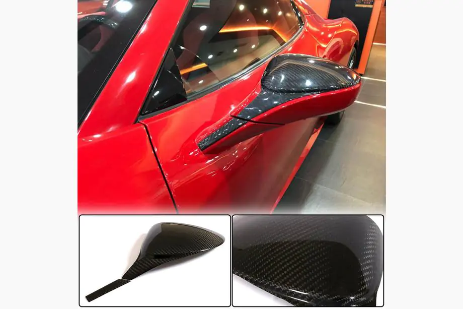 Ferrari 458 Italia 2009-2015 Spiegelabdeckungen (Carbon) Image