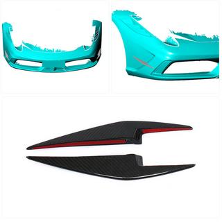 Carbon Frontstoßstangen Abdeckungen (2014-2015) Ferrari 458 Italia 2009-2015 Foto 2