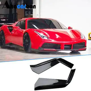 Carbon Frontstoßstangen Flaps (2015-2019) Ferrari 488 GTB 2015-2019 Foto 1