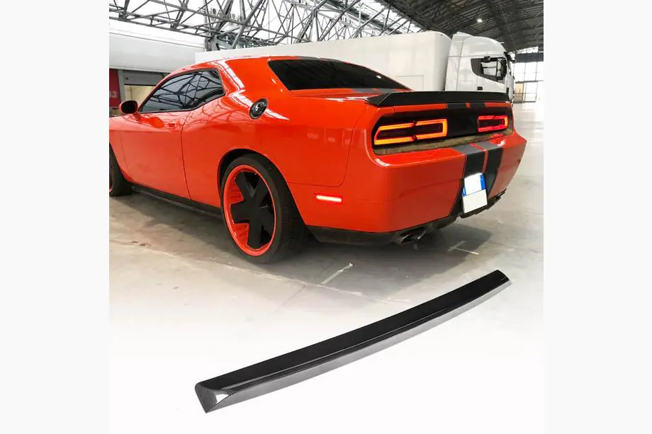 Dodge Challenger 2008-2023 Spoiler (2008-2014, Carbon) Image
